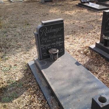 BILJON Breggie, van 1913-1985 :: RADEMEYER Lucy Catherine 1935-1967