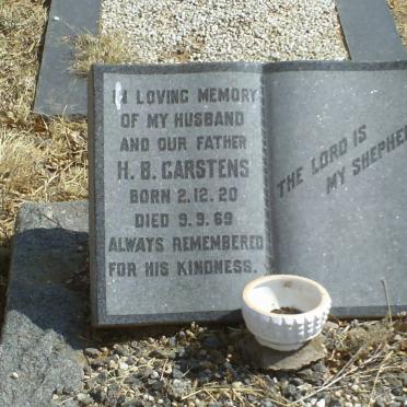 CARSTENS H.B. 1920-1969