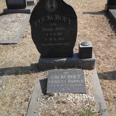 COCKCROFT Charles Harold 1927-1984 :: COCKCROFT Mark John 1961-1979