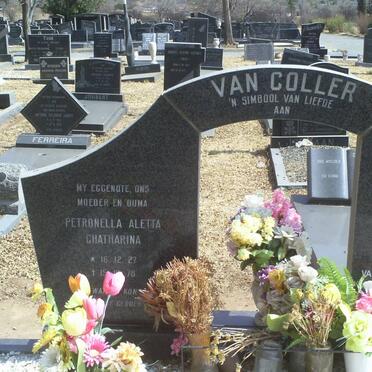 COLLER Petronella Aletta Chatharina, van 1927-1978 