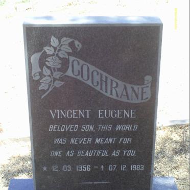 COCHRANE Vincent Eugene 1956-1983