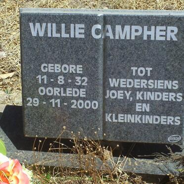 CAMPHER Willie 1932-2000