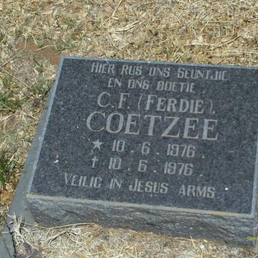 COETZEE C.F. 1976-1976