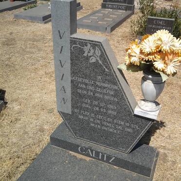 CALITZ Vivian 1969-1989
