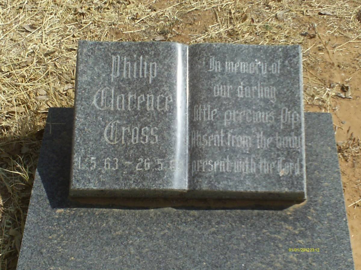 CROSS Philip Clarence 1963-1968
