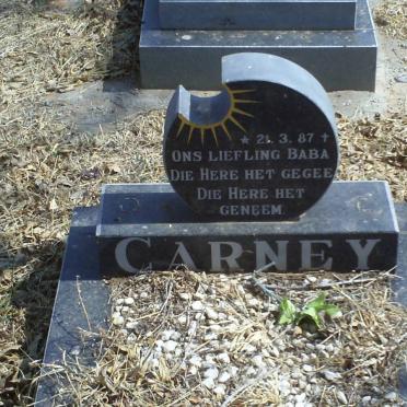 CARNEY Baba 1987-1987