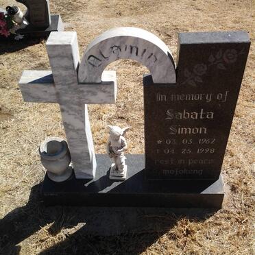 DLAMIN Sabata Simon 1962-1998