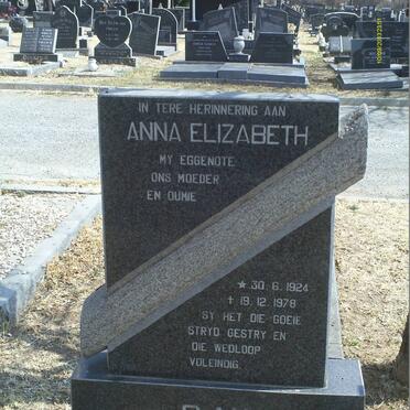 DAY Ann Elizabeth 1924-1978