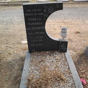 DEVENTER Engela Hugonda, van voorheen PRETORIUS 1939-1982