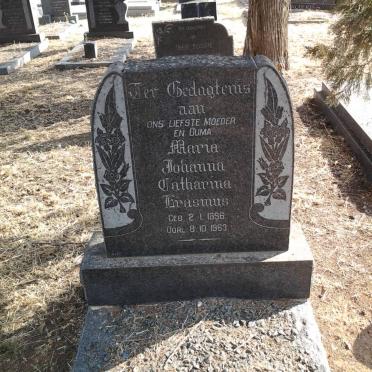 ERASMUS Maria Johanna Catharina 1896-1963