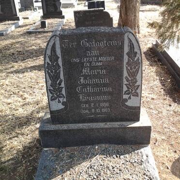 ERASMUS Maria Johanna Catharina 1896-1963