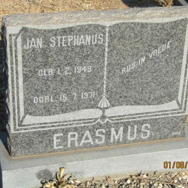 ERASMUS Jan Stephanus 1949-1971