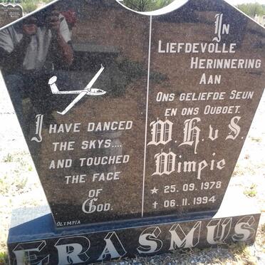 ERASMUS W.H.v.S. 1978-1994