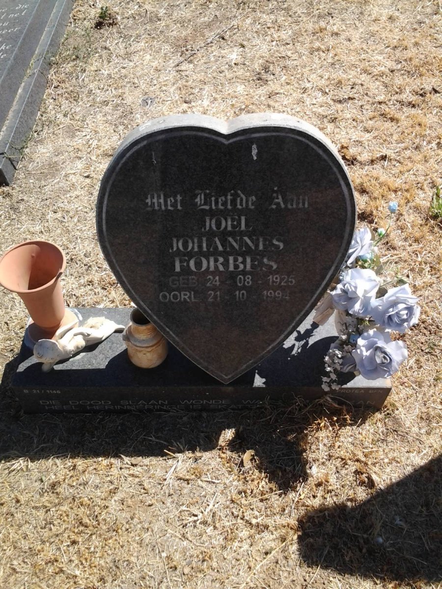 FORBES Joel Johannes 1926-1994