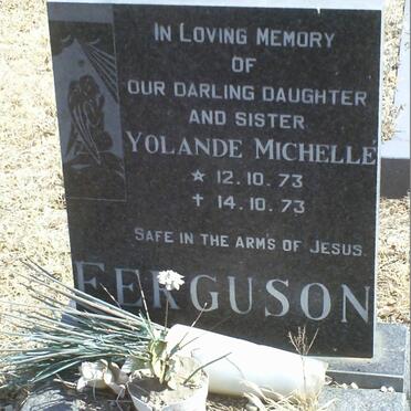 FERGUSON Yolande Michelle 1973-1973