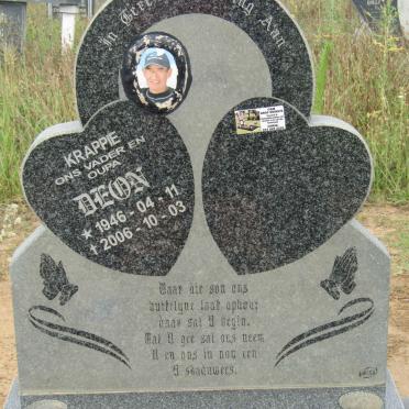 FOURIE Deon 1946-2006