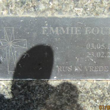 FOURIE Emmie 1924-2004