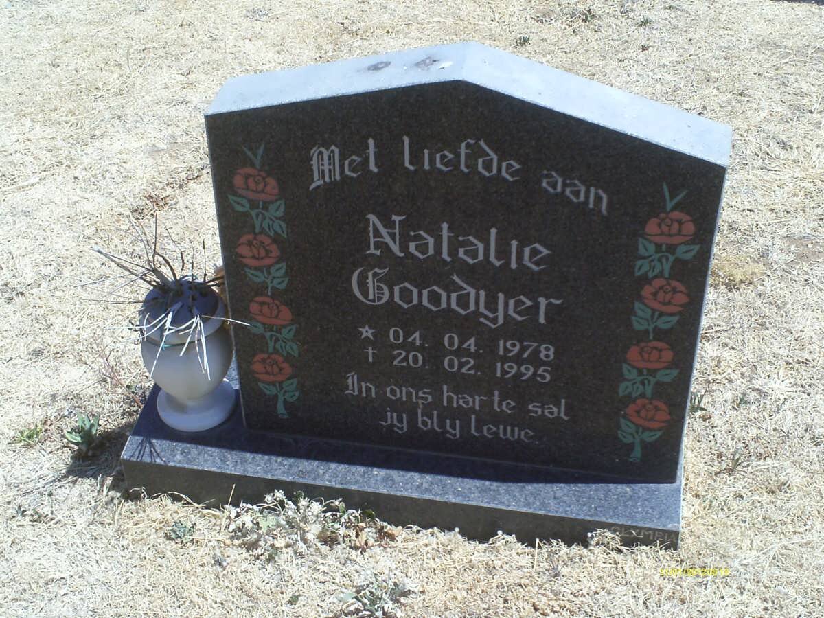 GOODYER Natalie 1978-1995