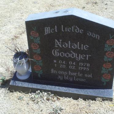 GOODYER Natalie 1978-1995