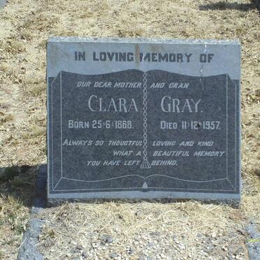 GRAY Clara 1868-1957