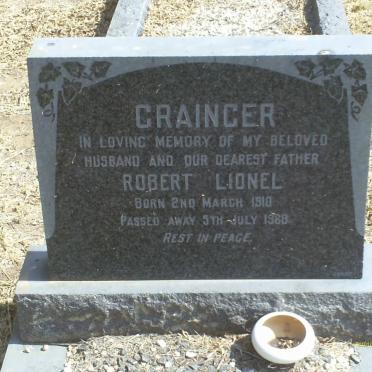 GRAINGER Robert Lionel 1910-1968