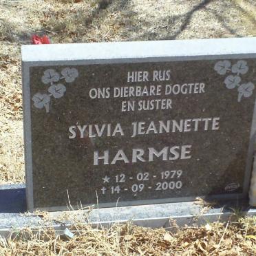 HARMSE Sylvia Jeannette 1979-2000