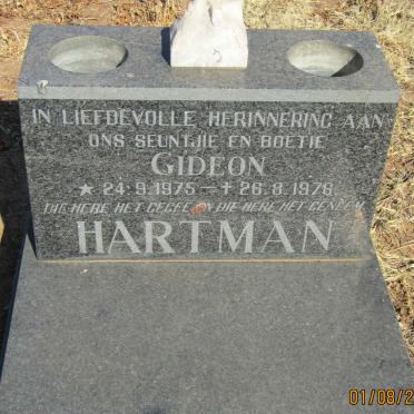 HARTMAN Gideon 1975-1976