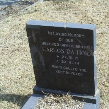 HORA Carlos, da 1971-1974 