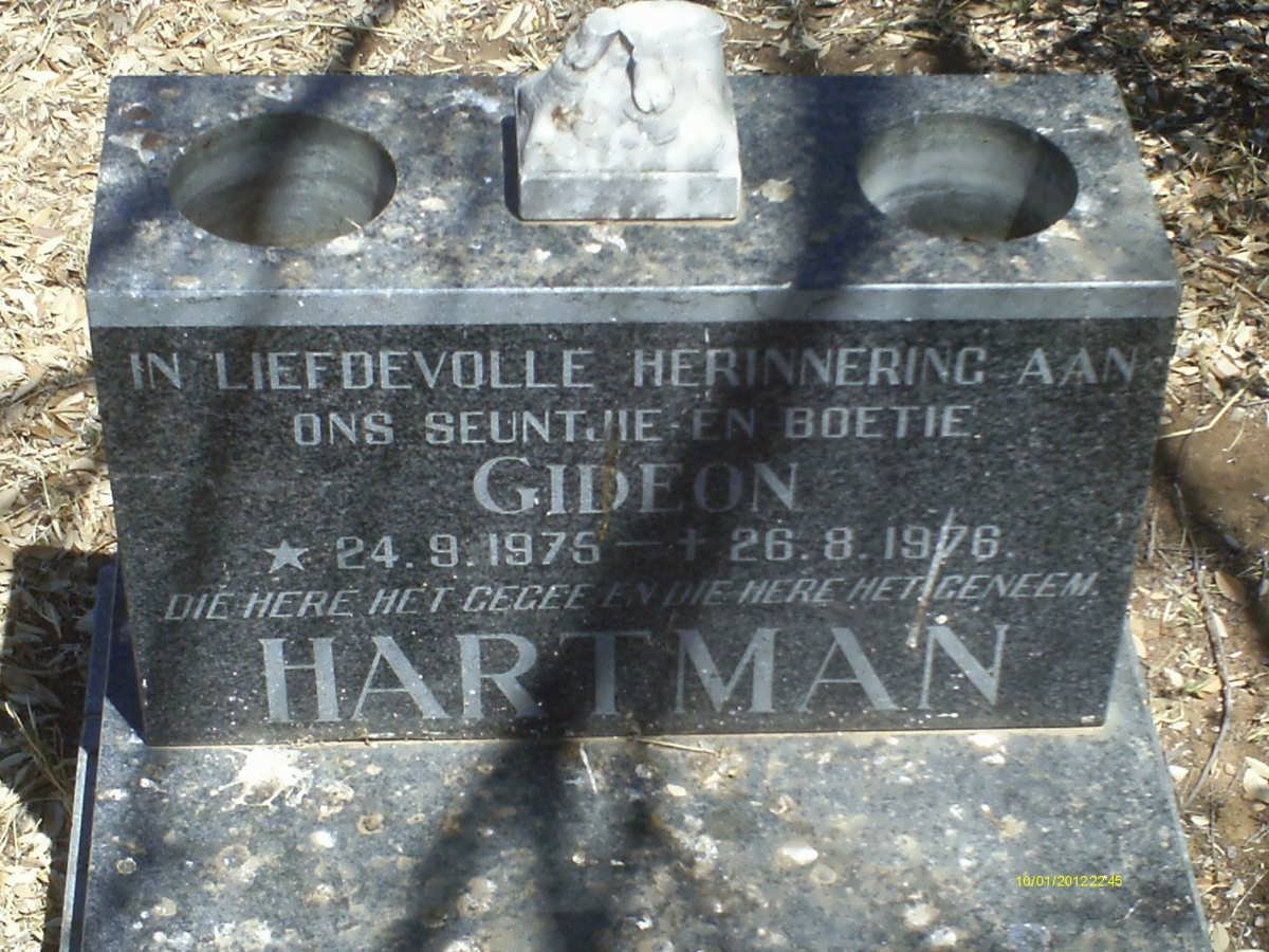 1HARTMAN Gideon 1975-1976