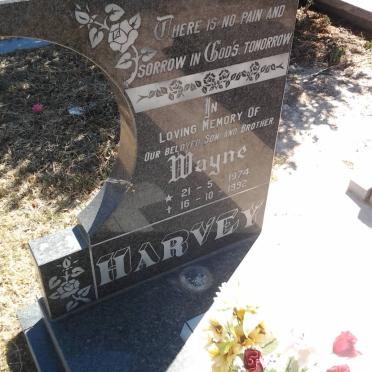 HARVEY Wayne 1974-1992