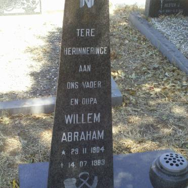 HUMAN Willem Abraham 1904-1983 &amp; Jessie du TOIT 1905-1972