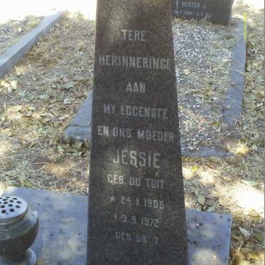 HUMAN Willem Abraham 1904-1983 &amp; Jessie du TOIT 1905-1972