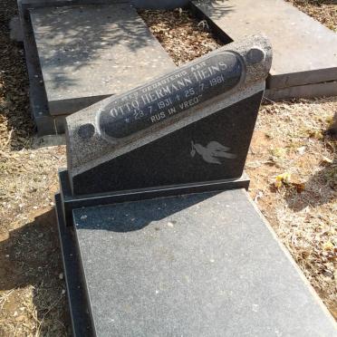 HEINS Otto Hermann 1931-1981