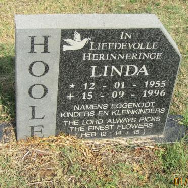 HOOLE Linda 1955-1996