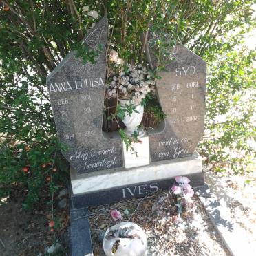 IVES Syd 1925-2007:: IVES Anna Louisa 1914-1992