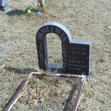 IMMELMAN Jacques Immanuel 1997-1997