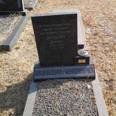 JACOBS Jacquline 1928-1967 :: JACOBS Willem Daniel 1954-2002 _1