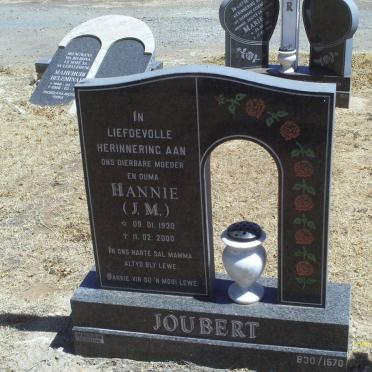 JOUBERT J.M. 1930-2000