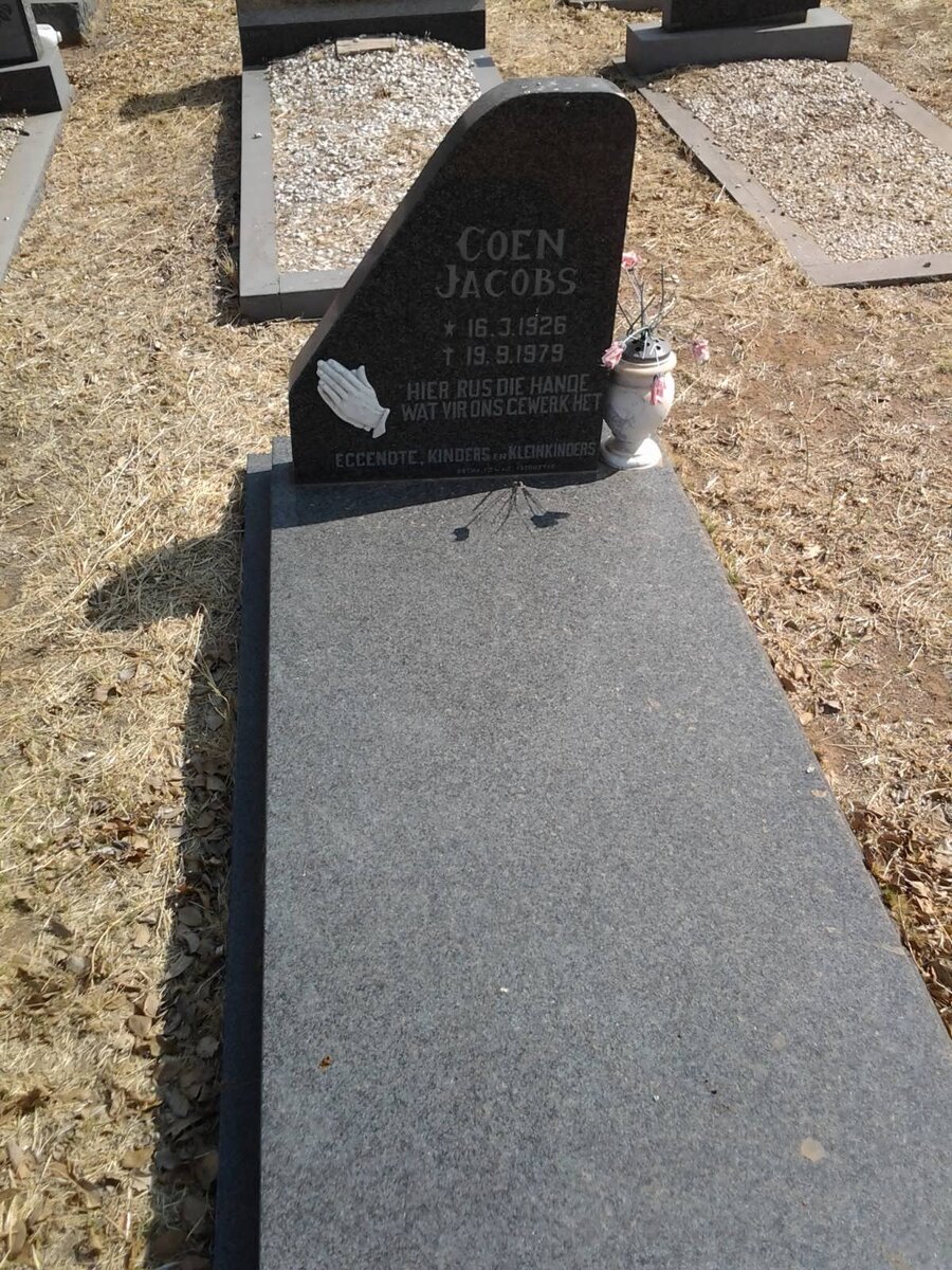 JACOBS Coen 1926-1979