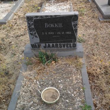 JAARSVELD Bokkie, van 1945-1962