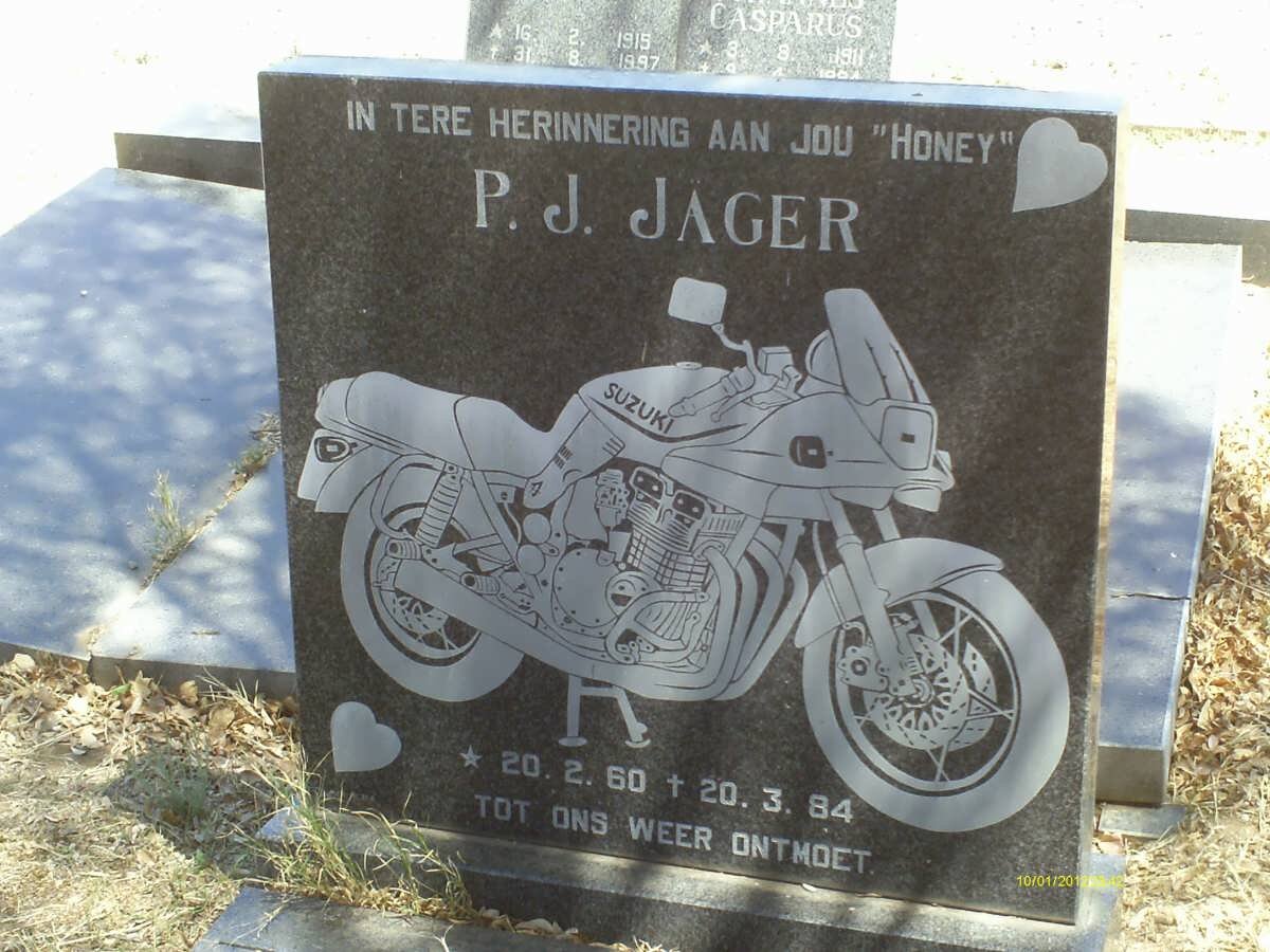 JAGER P.J. 1960-1984