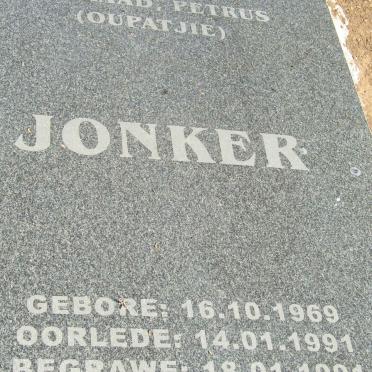 JONKER Conraad Petrus 1969-1991