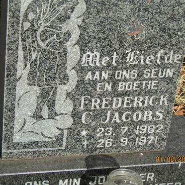 JACOBS Frederick C. 1962-1971