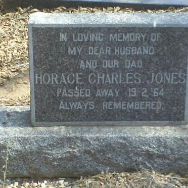 JONES Horace Charles -1964
