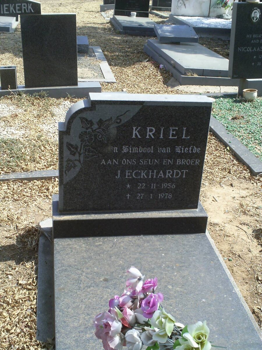 KRIEL J. Eckhardt 1956-1978