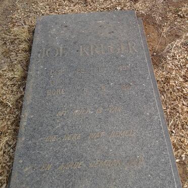 KRUGER Joe 194?-1983