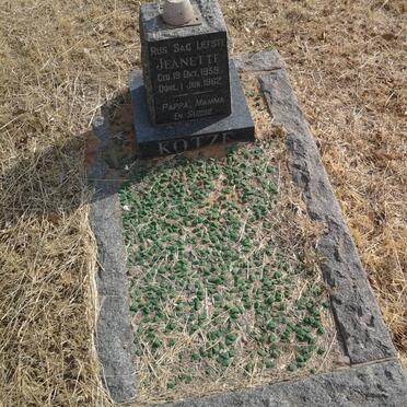 KOTZE Jeanette 1959-1962
