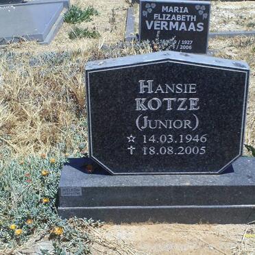 KOTZE Hansie 1946-2005