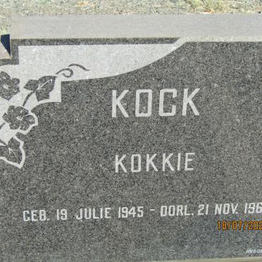 KOCK Kokkie 1945-1969