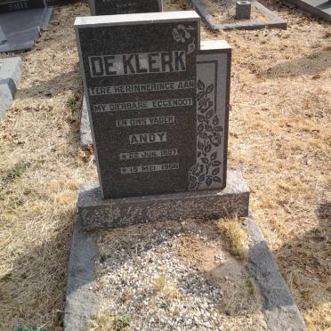 KLERK Andy, de 1897-1966